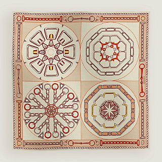 【首元のアクセントに♪】HERMES ショール 140 Kaleidoscope Effet Kaleidoscope shawl 140 | Hermès Mainland China